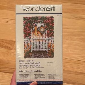 WonderArt Garden Latch Hook Kit - Multicolor
